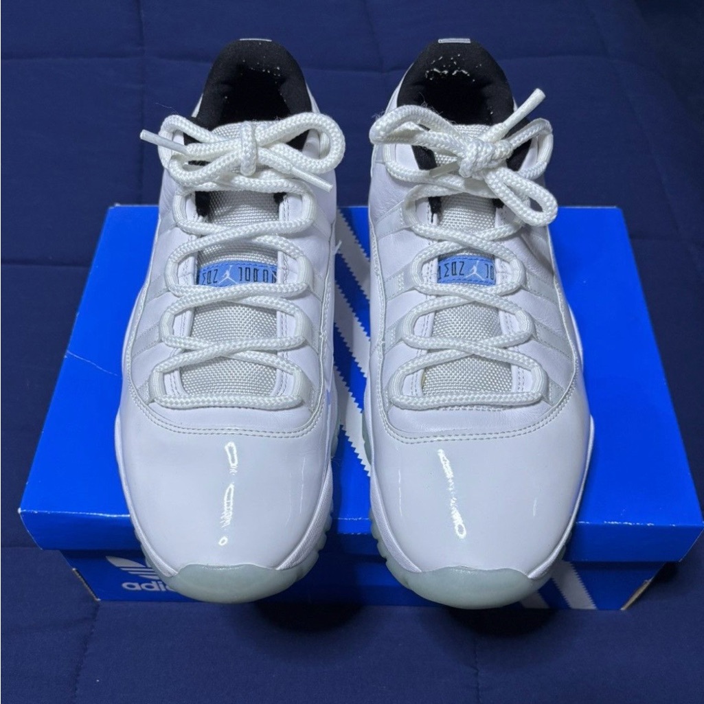 Jordan 11 Retro Low Legend Blue 2021 Size 9.5